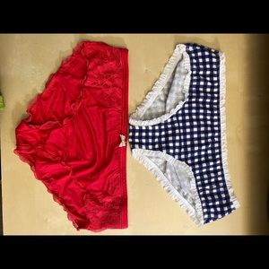 NEW VICTORIAS SECRER PANTIES LOT OF 9